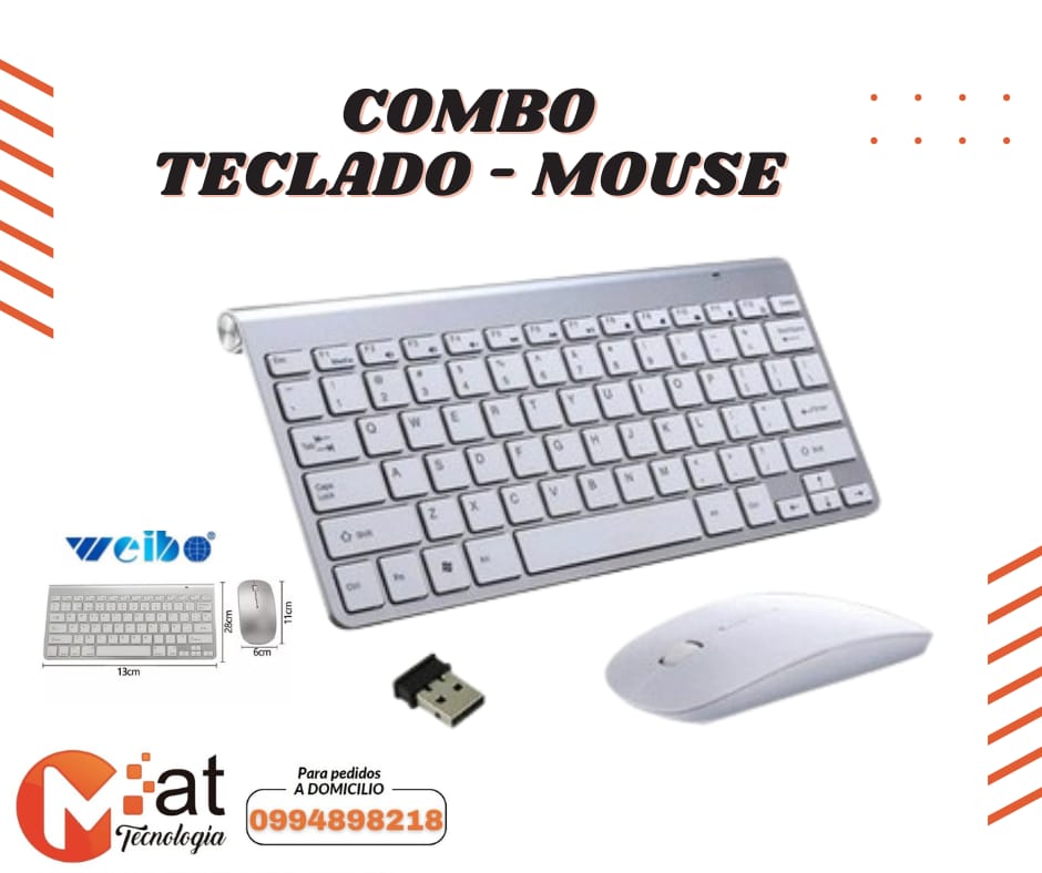 TECLADO + MOUSE COMBO WEIBO